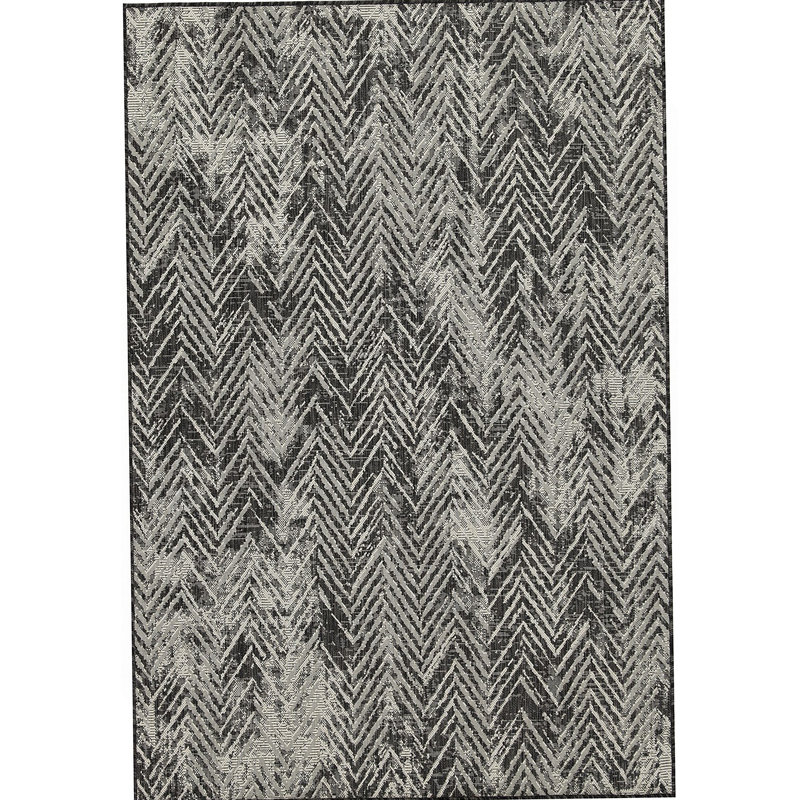Tapis intérieur / extérieur anthracite Sunshine