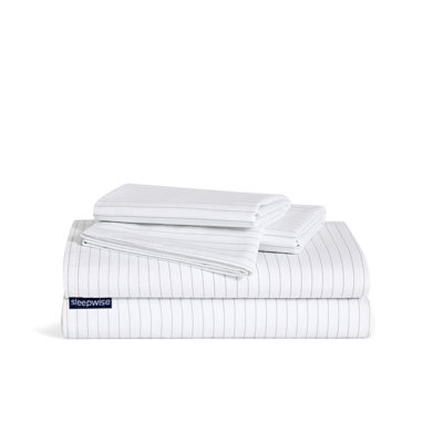 Striped Duvet Cover Set with Pillowcases