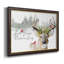 Collection Holiday Deer, toile encadrée de qualité supérieure, prête à être accrochée-869579823