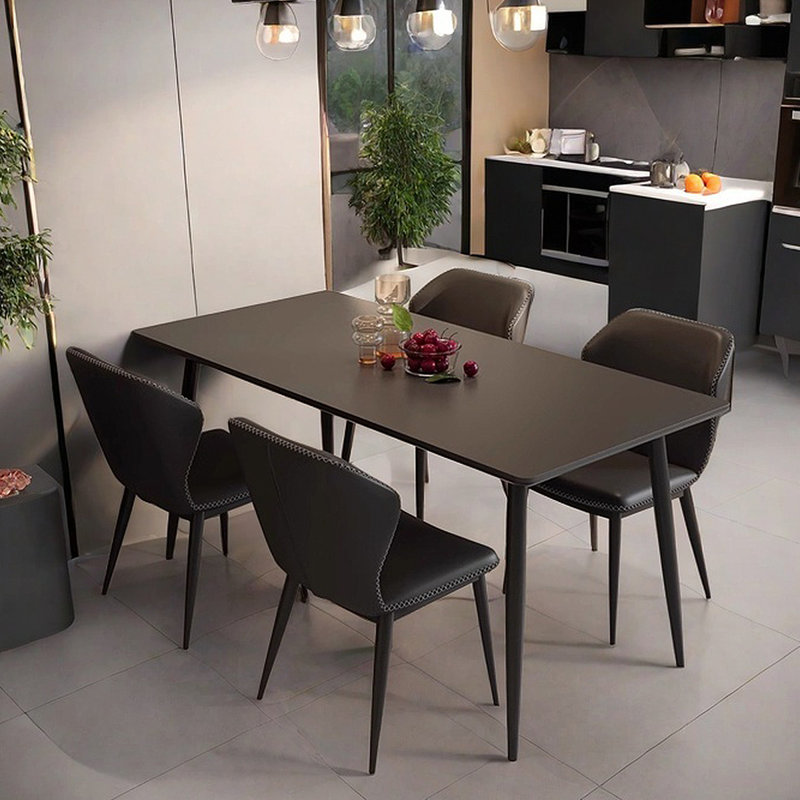Table de salle à manger Minimalist, H 29,53 po x L 63 po x l 31,5 po