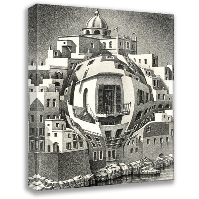 Balcony by M.C.Escher Gallery Wrapped Canvas