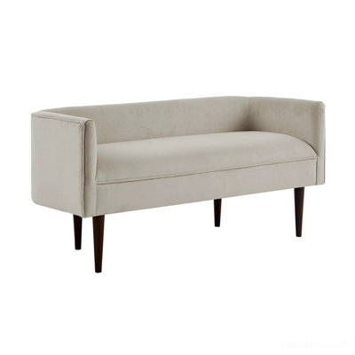 Nethaniah Polyester Upholstered Bench -  Corrigan StudioÂ®, 9A01D6C751A2489FAADB5085D266213E