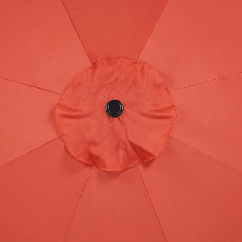 Calhaen 230cm Tilt Market Parasol, Orange