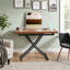 Table relevable multifonctionnelle minimaliste et moderne avec plateau en MDF de 2 cm d'épaisseur et pieds en métal, pouvant servir de coiffeuse, table basse, table à manger ou table de bureau.-1222678867-1222678871-1222678876