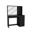 Coiffeuse Johnfrancis avec miroir et tiroirs, l 53,5 po-2088599219