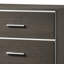 Commode en chêne gris de style moderne