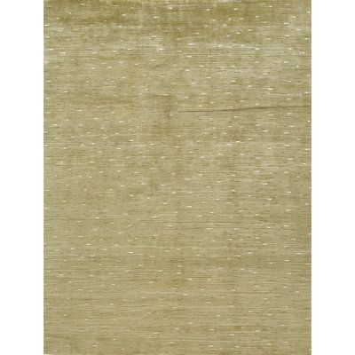 Geometric Area Rug in Gold/Ivory