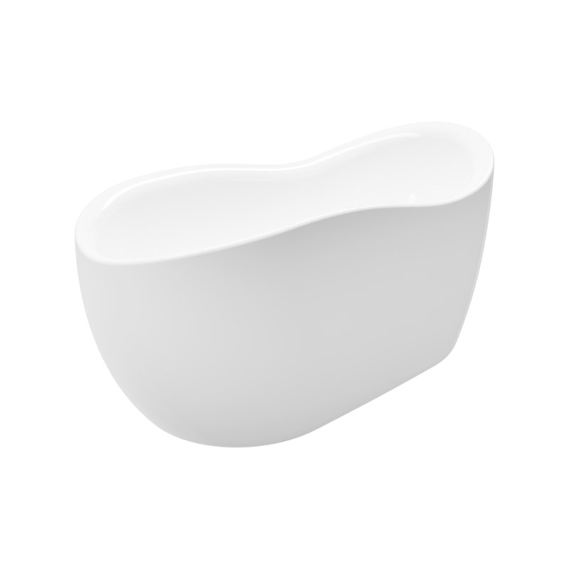 Kerrisdale 67.75'' x 30.75'' Soaking Acrylic Bathtub