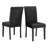 Banford 4 - Person Faux Marble Top Four Leg Dining Set-83403399