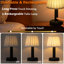 Mini lampe de table à DEL 11 "rechargeable sans fil de type C rétro-971232366