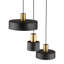 Bahri 3 - Light Stainless Steel Cluster Pendant
