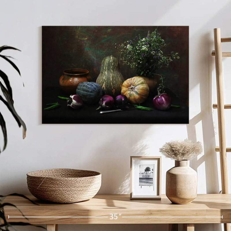 Yarlin Garden Vegetables, 8" H x 12" W