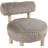 Ambre Vegan Shearling Fabric Upholstered Accent Chair-2026731440-2026731446