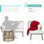 Ensemble de conversation modulaire en corde tissée avec table en L Ebern Designs-1407743263-1407743256