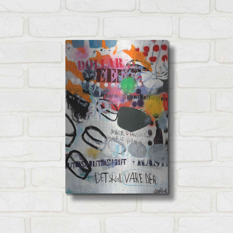 Winston Porter «Discs» par Punk, H 16 po x l 12 po