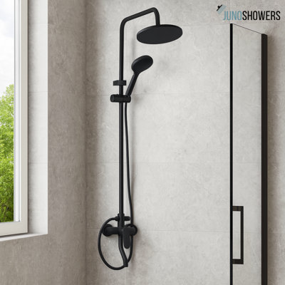 Ensemble de douche mural à poignée simple Juno Commercial