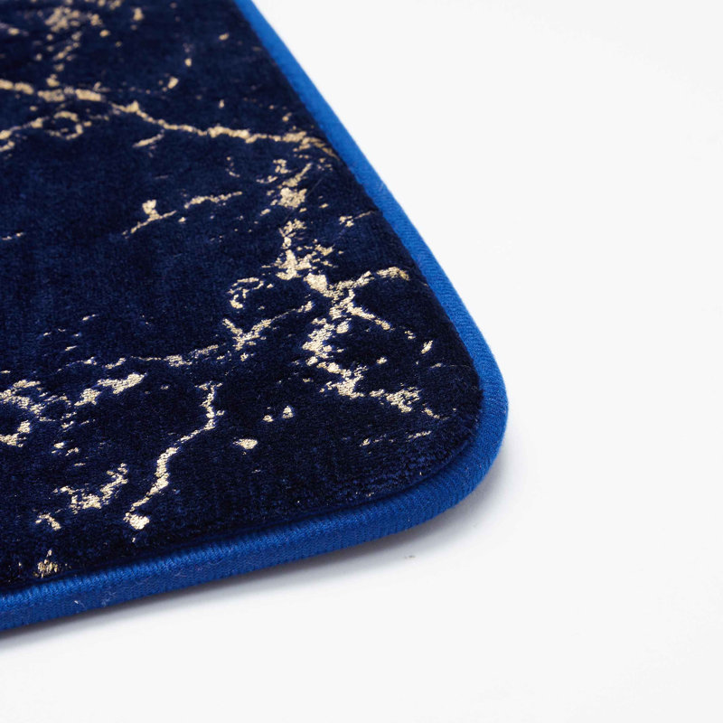  Rectangle Bath Set, Navy