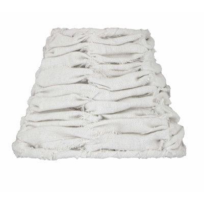 Rag 5.5" H Cotton Empire Lamp Shade ( Clip On )