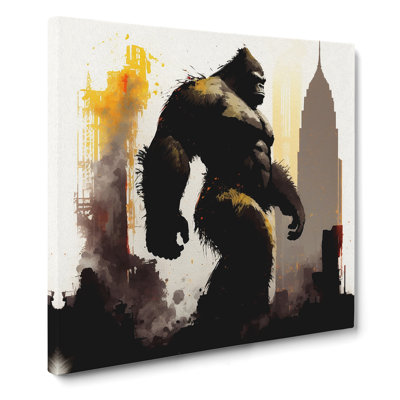 King Kong Gestural Art No.1 - Print