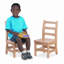 Paire de chaises à dossier échelle Jonti-Craft KYDZ-16115902