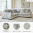 Jacilynn Upholstered L-Shaped Sectional Symmetrical