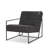 Rayniya Upholstered Aged Genuine Leather Armchair-967358019