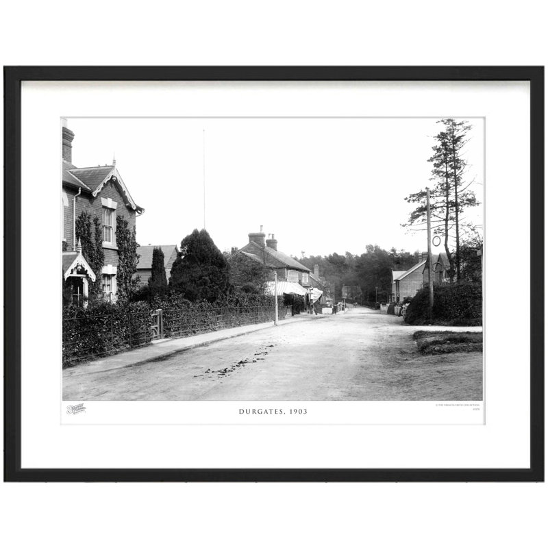 Durgates, 1903 by Francis Frith - Single Picture Frame Print, 60cm H x 80cm W x 2.3cm D