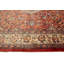 Tapis rouge semi-antique écarlate 10 x 14