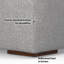 Rex 88" Upholstered Modular Sofa and Ottoman