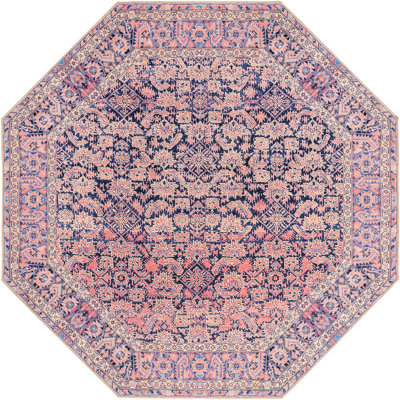 Amilio Chenille Oriental Indoor Rug