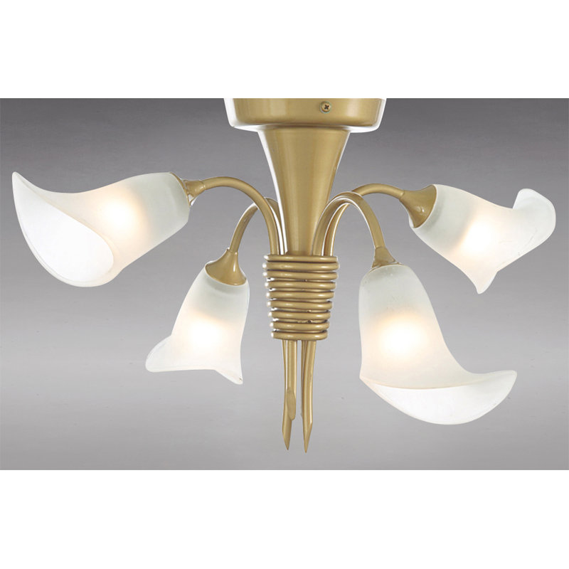 Falstaff Glass Semi Flush Mount