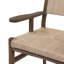 Fauteuil de salle à manger Abella - teint brun selle-558446703