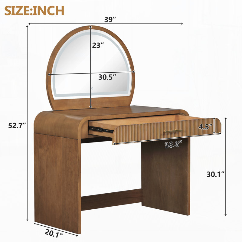Modern Makeup Vanity for Bedroom
