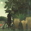 Le charme de serpent-la charmeuse de serpents, 1907, reproduction d’art sur toile tendue-19751437-74755235-74755236