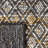Natura Hand Woven Wool/Cotton Geometric Rug in Black/Yellow/Ivory-1748648181
