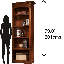 Executive Solid Wood Bookcase