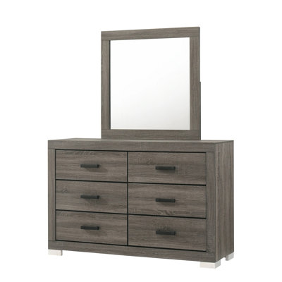 Commode 6 tiroirs Gabia