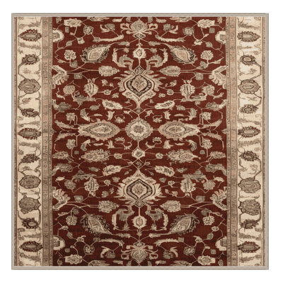 Machine Washable Persian Beige Area Rug