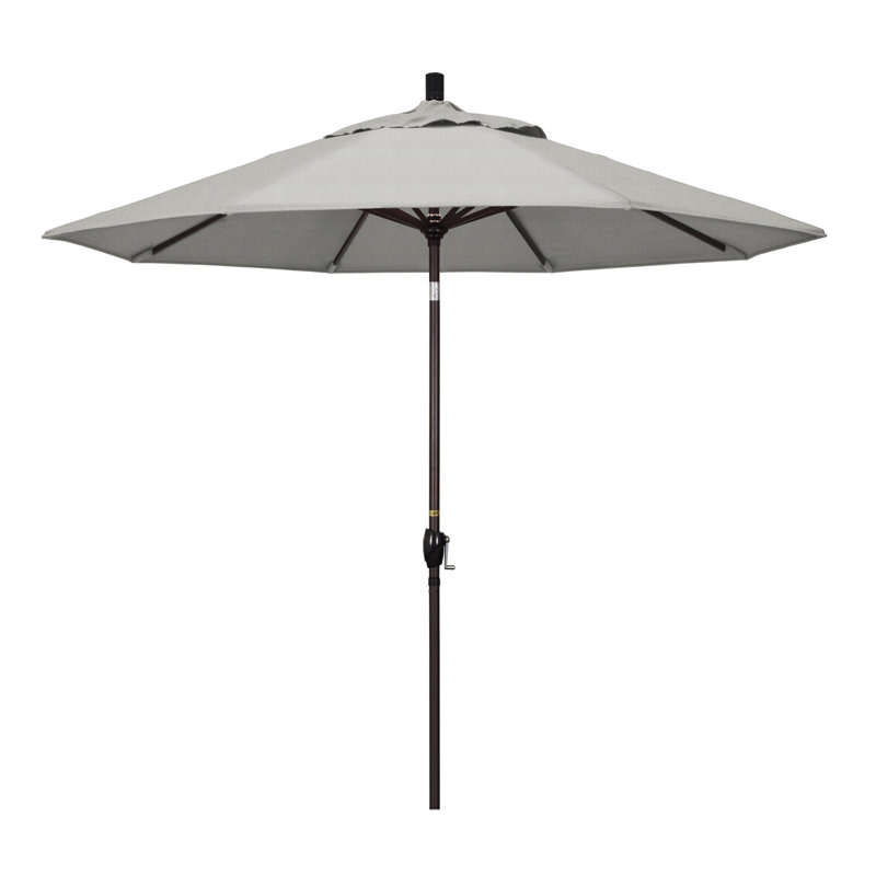 Parasol de marché 9 pi Ayomipo, Toile granit Sunbrella®