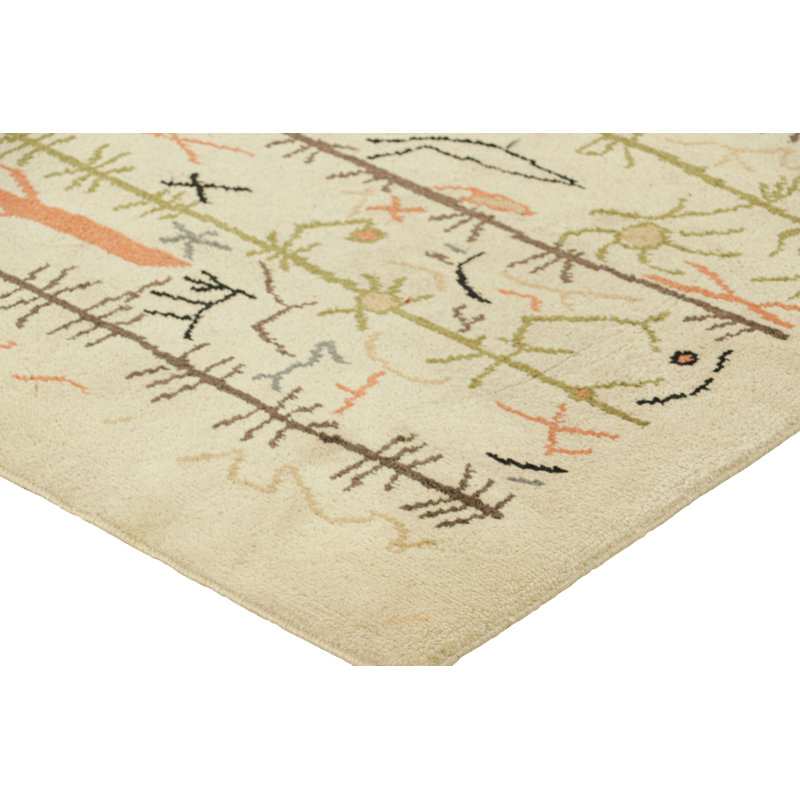 One-of-a-Kind 6'4x7'10 Hand Knotted Area Rug
