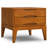 Harper 22"W Solid Wood Mid-Century Modern End Table with 2 Drawers-1250468217