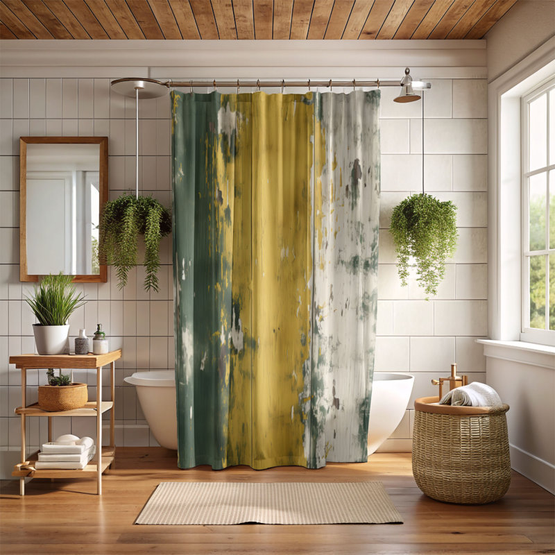 Brightyn Shower Curtain, 74"H x 71"W
