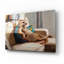 «Couch Potato» par Lucia Heffernan, art mural en verre acrylique-598202572