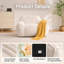 Fauteuil à billes géant pour adultes UUKRAVE, canapé surdimensionné en fausse fourrure avec accoudoirs et rembourrage, fauteuil de lecture confortable pour chambre à coucher, salon, salle de jeux (blanc)-581121839-581121832-581121834
