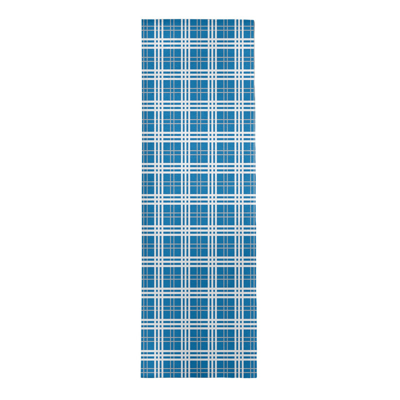 Plaid Indoor Rug, Runner 2'6" x 8'
