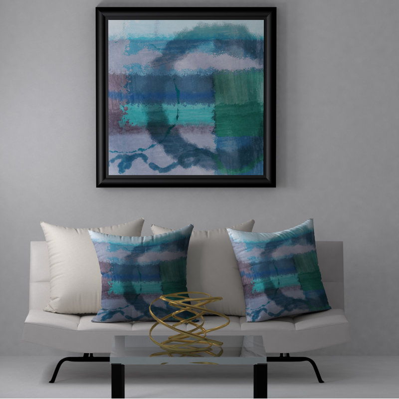 Housse de coussin carrée/insert, 20 po X 20 po