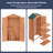 Outdoor Lockable 3 ft. W x 2 ft. D Solid Wood Vertical Storage Shed-98667795