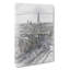View of the Eiffel Tower in Paris France - Wrapped Canvas-55302001