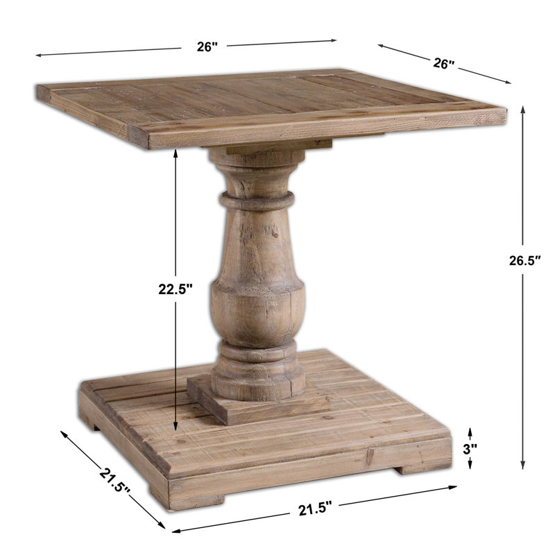 Stratford Solid Wood End Table