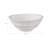 Decorative Bowl Paper Mache Textured Modern Design For Home Office Bedroom Or Living Room Decor - 6" White
